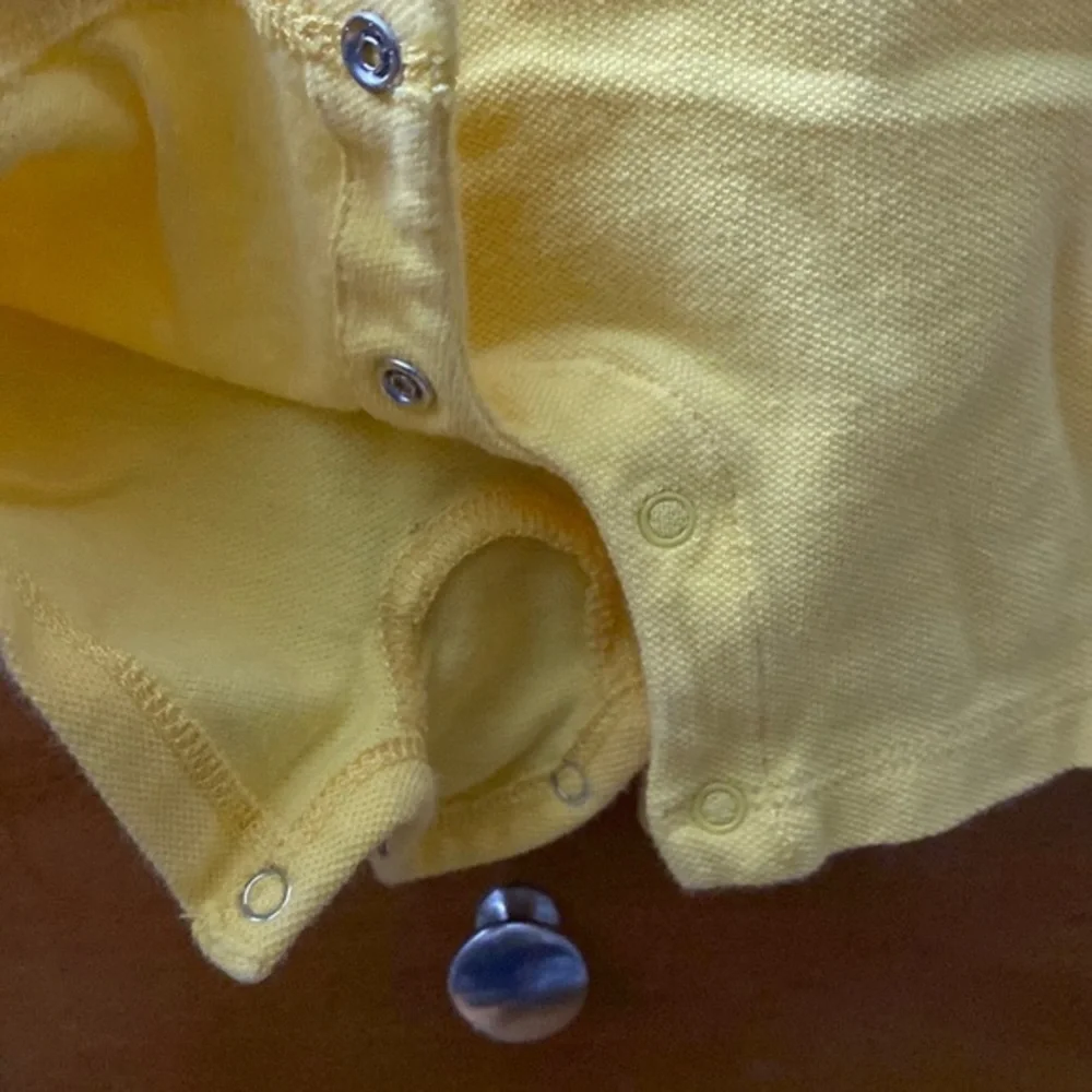 Ralph Lauren Yellow Onesie 6M